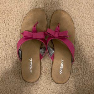 Hot Pink Bow Flip Flop / Sandal